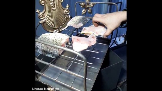 Коптильня горячего копчения двухуровневая 3 мм сталь