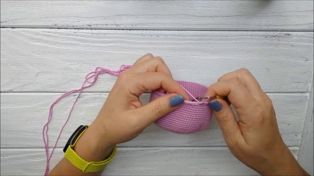 Вязанная Шляпа с большими полями / Мк для куклы смотреть онлайн