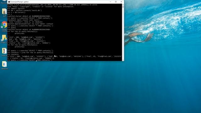 Python SQLite3 Tutorial 3 - SELECT (view) items in tables смотреть онлайн