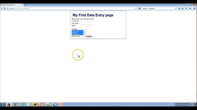Using List boxes in HTML forms смотреть онлайн