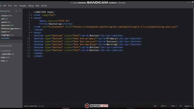 How to make button using Bootstrap? смотреть онлайн