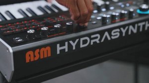 ASM Hydrasynth Keyboard Digital Wave-Morphing Synthesizer Demo (No Talking)