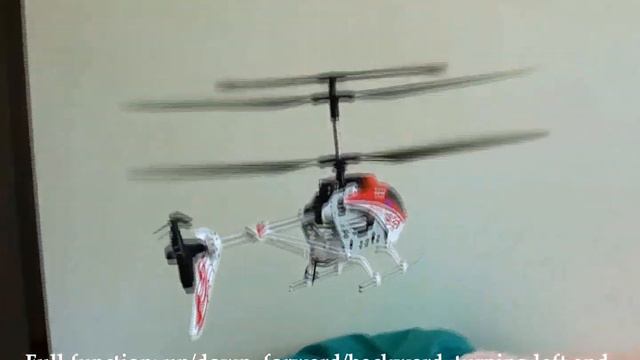 SYMA S032 Gyro Metal Frame Coaxial 3CH Indoor RC Helicopter (RED) From XHobbyStore.com