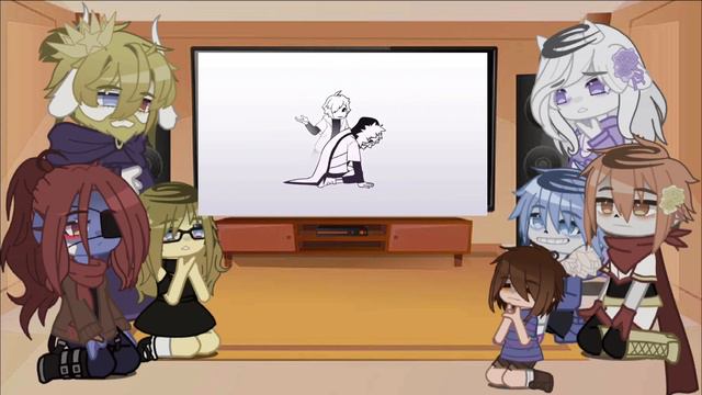 Undertale React To Cross/Xtale/Underverse Part 4