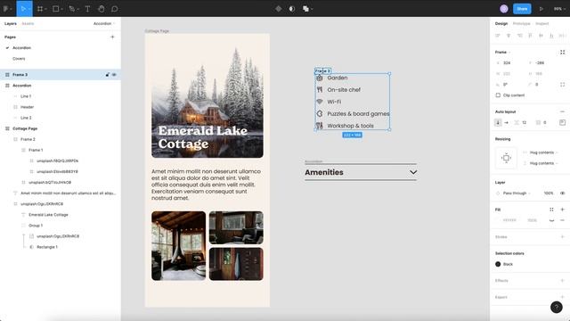 Creating An Interactive Accordion in Figma смотреть онлайн