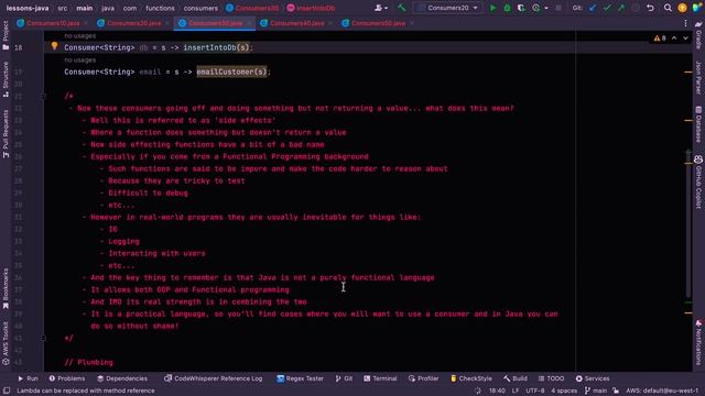 Java Consumers : A Code Smell? смотреть онлайн