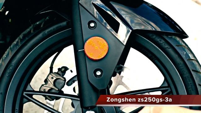 Обзор мотоцикла Zongshen ZS250GS-3A смотреть онлайн