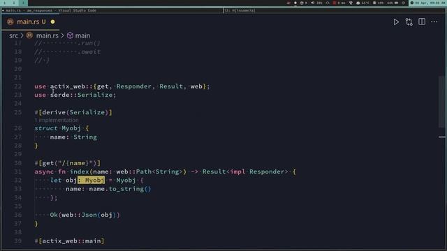 Tutorial Dasar Actix-Web #12 - Responses смотреть онлайн