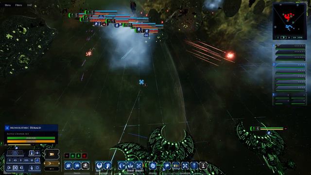 Skalgrim Mod - Necrons vs Tau Protector Fleet - Massive Battle - Battlefleet Gothic Armada 2 смотреть онлайн