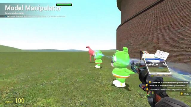 GUMMY BEAR VS TREVOR HENDERSON CREATURES!! Garry's Mod Sandbox смотреть онлайн