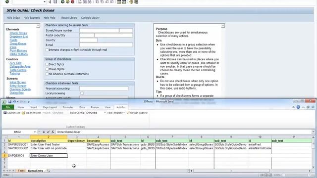 Axe Demo for SAP GUI Testing смотреть онлайн