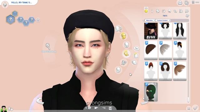 The Sims 4 CAS : STRAY KIDS HYUNJIN + CC LINK | PYONGSIMS | 현진 | смотреть онлайн