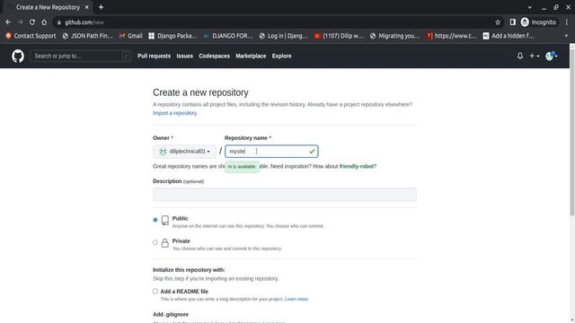 how to create github repository | Creating github repository | Create repository for version contro смотреть онлайн