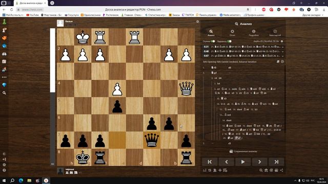 Русских В.Н.- Веденичев С.Г. 0:1 Расставил все точки над i 6 тур. Шахматы. 18.04.2024 г. смотреть онлайн