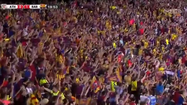 Супер гол Месси в ворота Атлетика Бильбао смотреть онлайн