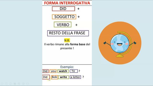 PAST SIMPLE-spiegazione completa-passato in inglese+esercizio con soluzione смотреть онлайн