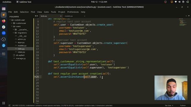 How to write unit tests in Django using the Django testing framework смотреть онлайн