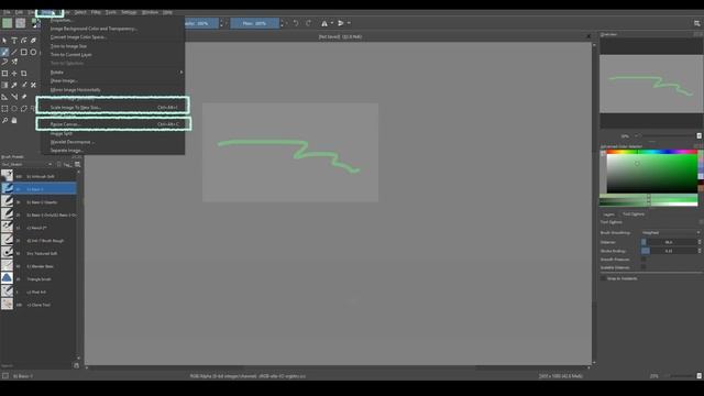 Krita. Основные функции и настройки смотреть онлайн