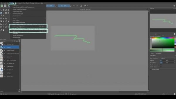 Krita. Основные функции и настройки