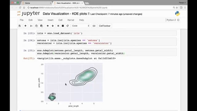 101 Seaborn KDE plot Part 2 смотреть онлайн