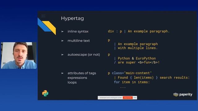 Marcin Wojnarski - Hypertag: an Indented Language for easy HTML Generation & Web Templating смотреть онлайн