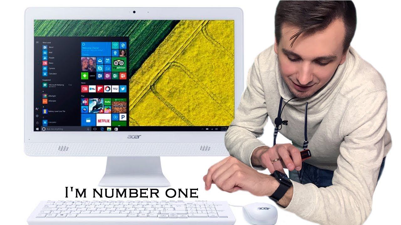 Обзор моноблока Acer Aspire C20-720 | Практичный и доступный ПК! смотреть онлайн