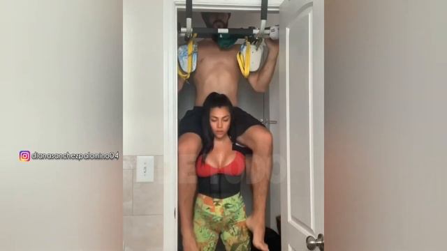 Diana Sánchez y su fuerte entrenamiento junto a su novio ¿y esa pancita? смотреть онлайн