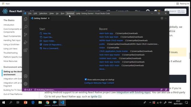 how to Install the Setup of React Native Cli смотреть онлайн