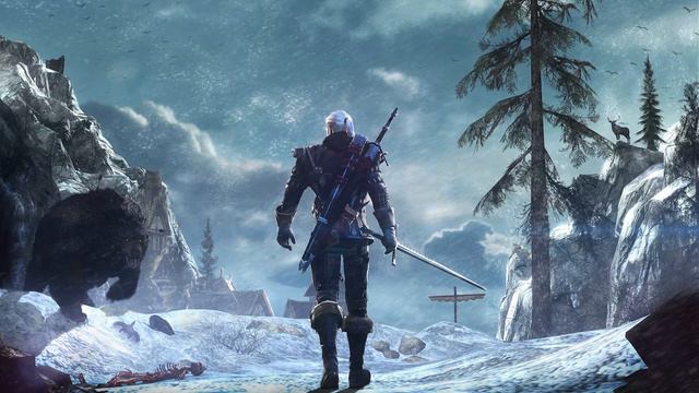 Wind in the Caroberta Woods - The Witcher 3 | Video Game OST's to Relax and Study to смотреть онлайн