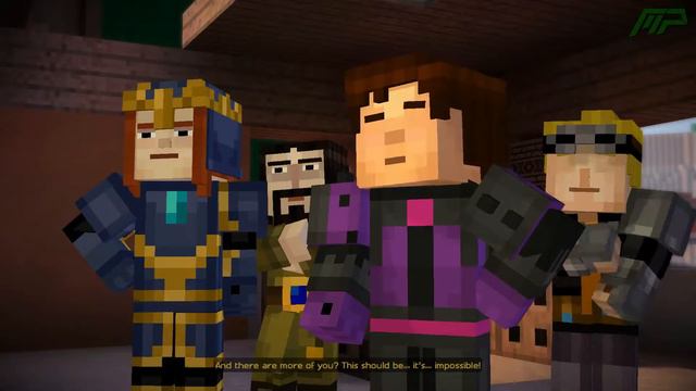 EVIL PETRA & LUKAS - Minecraft: Story Mode Episode 7 Part 1 (MCSM Let's Play Walkthrough) смотреть онлайн