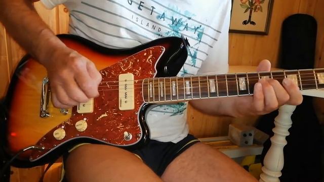 Harley Benton JA-60 with Tube Radio Blues in E смотреть онлайн