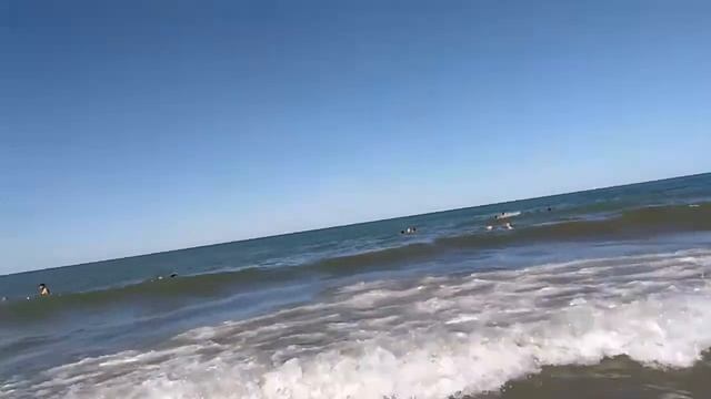 Адриатическое море в Римини (Италия) / Adriatic Sea In The City Of Rimini (Italy)