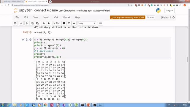 الحلقة (13) PYTHON 3.7 ازاي تعمل لعبة connect 4 بالبايثون؟ الجزء الثامن смотреть онлайн