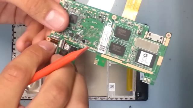 2013 Nexus 7 Tablet Teardown. Charging port fix and screen repair. смотреть онлайн
