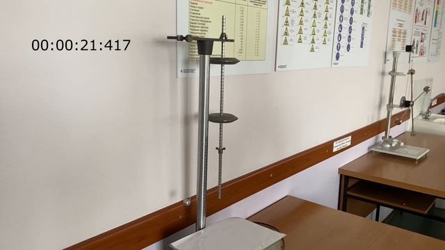 Выполнение лабораторной работы «определение ускорения свободного падения» смотреть онлайн