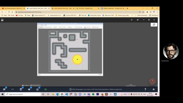 Dijkstra Algorithm Demonstration смотреть онлайн