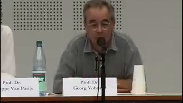 Grundeinkommen in der Diskussion - Teil 4: Vobruba смотреть онлайн