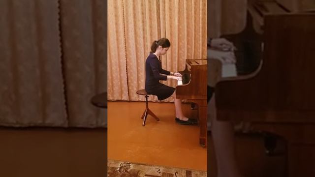 Ескина Виктория, 7 класс, К Черни "Этюд" ор.299, №15, преподаватель Стоянова Н.М. смотреть онлайн