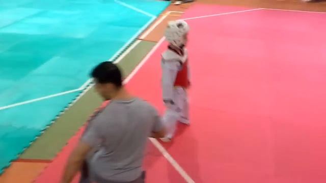 Турнир на призы главы города Дзержинский 2016, бой первый, #тхеквондо, #taekwondo