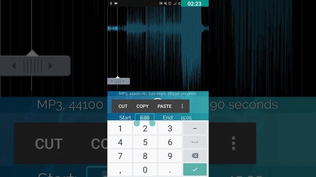 How to cut an mp3 audio file | Android | for blind | visually impaired | vyshnavi смотреть онлайн