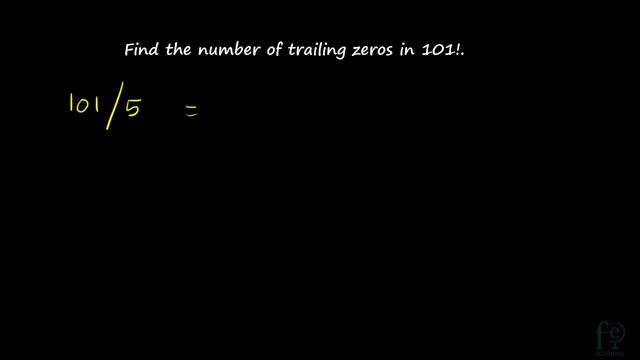 NUMBER THEORY | TRAILING ZEROS IN A FACTORIAL смотреть онлайн