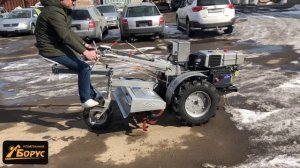 Компания «Борус». Обзор больших дизельных мотоблоков "Скаут" 101DE и 15DE. Отгрузка клиентам