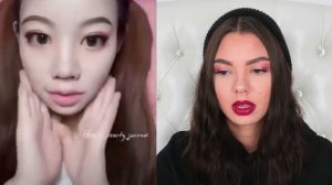 ШОК ?Смотрю Азиатский Вирусный Макияж Трансформацию