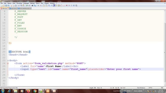 43. PHP TUTORIAL - $_POST смотреть онлайн