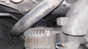 замена ремня генератора Nissan Sentra V 1.6 ( ниссан сентра)