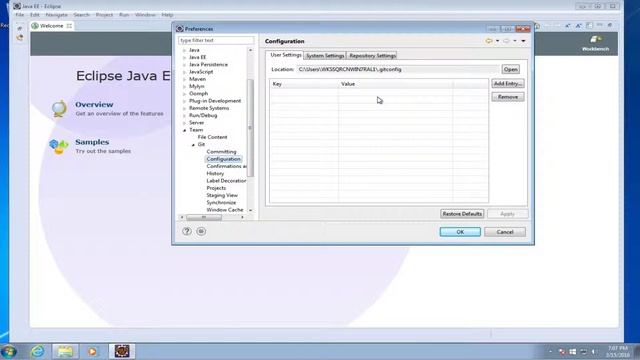 Configuring the Git User and Email from Within the Eclipse IDE смотреть онлайн
