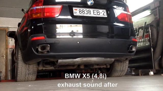 BMW X5 4 8i Exhaust sound AutoNewArt смотреть онлайн