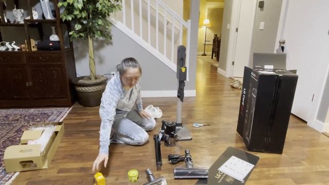 Costco LG CordZero无线吸尘器开箱实拍 смотреть онлайн