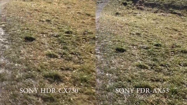 Test: SONY FDR-AX53 VS HDR-CX730, video quality, footage comparison, low light, review смотреть онлайн