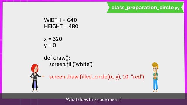 2.1 Preparation for Class: How to Draw Circle | Chapter 9.1: Class and Object in Pygame Zero смотреть онлайн